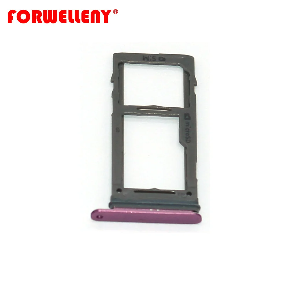 

For SAMSUNG Galaxy S9 / S9 PLUS G960 G965 Micro Sim Card Holder Slot Tray Replacement Adapters Black, grey, gold, blue, purple