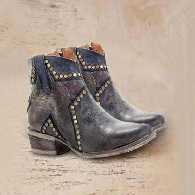 Женские Модные Винтажные ботинки до середины икры Обувь из мягкой кожи в