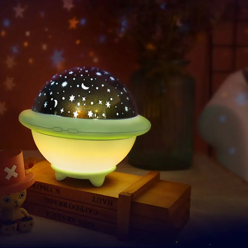 BRELONG UFO звезда проекционный светильник светодиодный креативный Романтический Звездный ночной Светильник детская игрушка подарок на день рождения