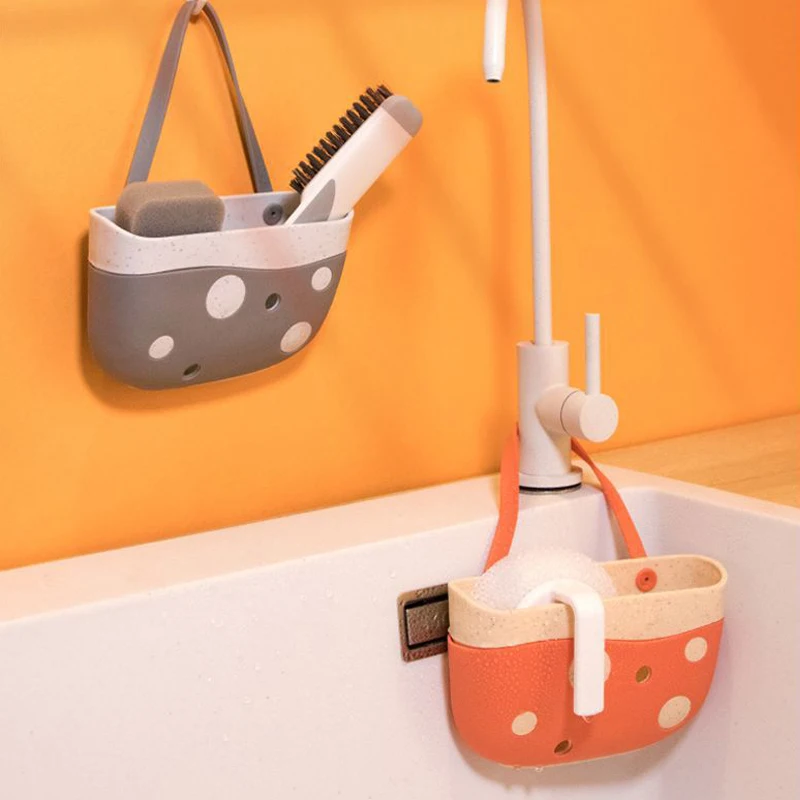 Storage Box Cheese Sink Hanging Bag Kitchen Drain Basket Small Supplies | Дом и сад