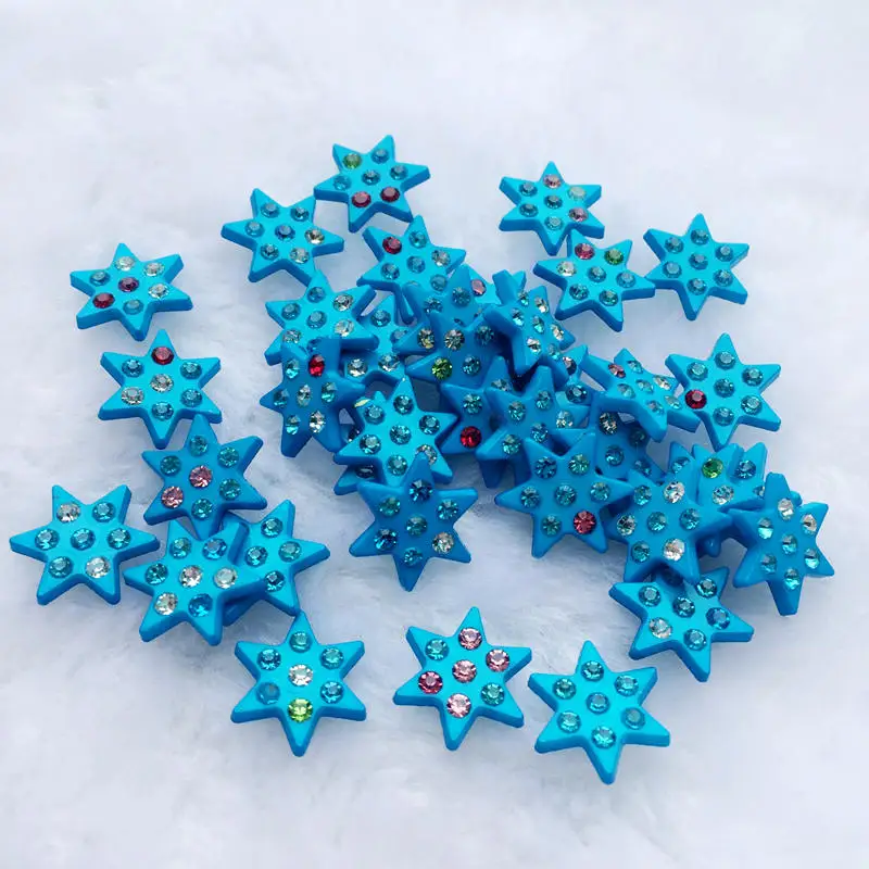 Горячая Распродажа модные стильные хрустальные стразы со звездами кнопки и
