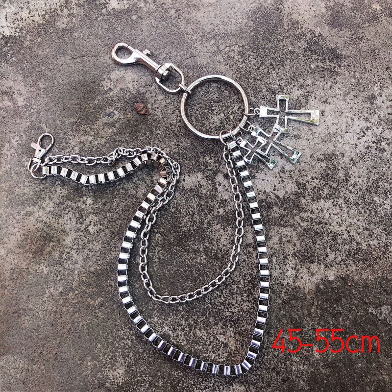 chains2 Мужские тактические сумки на плечо, нагрудная сумка в стиле хип-хоп, уличная Мужская функциональная поясная сумка, регулируемые карманы, жилет Kanye West - Цвет: chains2