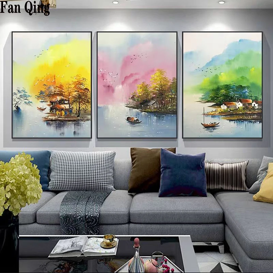 

3 шт., набор для алмазной вышивки «сделай сам»