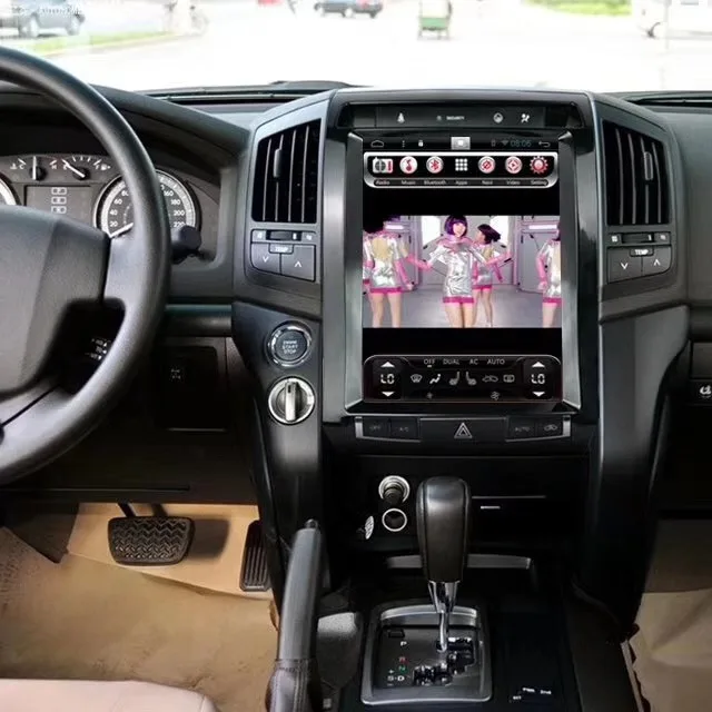Ips 2 грамма 12,1 дюймов Android 6,01 автомобильный аудио для Toyota Land Cruiser 200 Landcruiser головное устройство стерео видео gps Navi монитор медиа