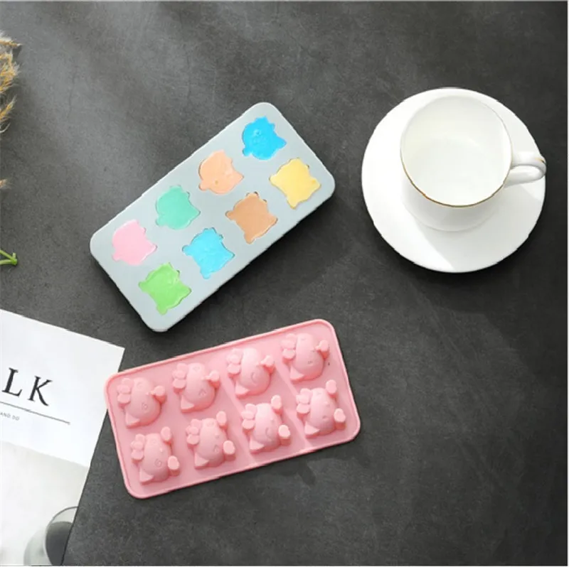 Милый Кот силиконовая форма для торта шоколадного мыла помадка сахарное