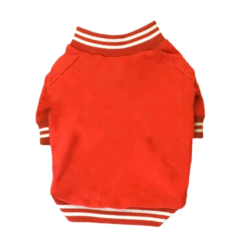 

Fashion Dog Clothes French Bulldog Baseball Uniform Jacket for Chihuahua Coat Jackets for Puppy Corgi Pug Dropshipping A23