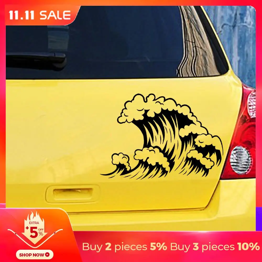 

Художественный дизайн, морские волны, автомобильная наклейка, чехол, водонепроницаемые Стикеры для царапин, аксессуары