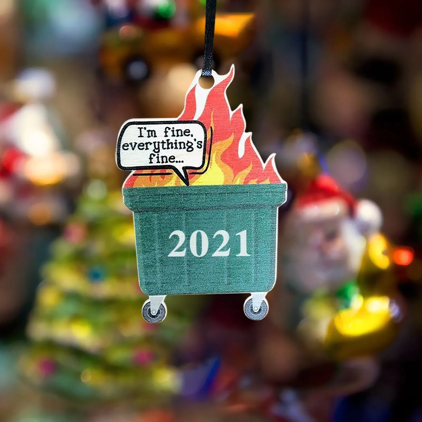 1 шт. новогодние Подвесные Украшения для ёлки 2022 | Дом и сад