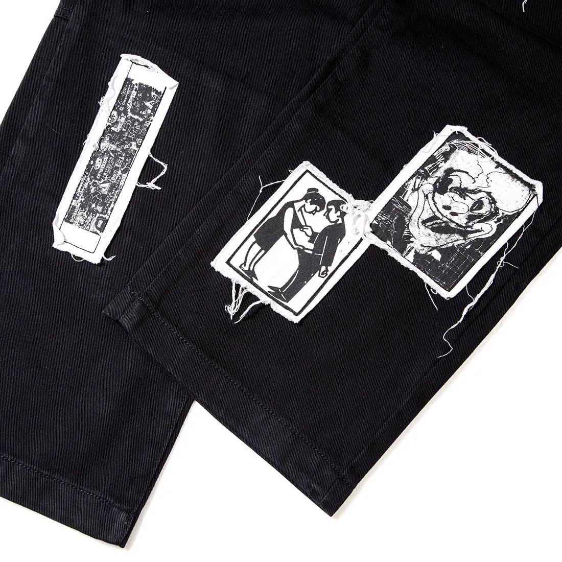 Мужские джинсы ATSUNSET повседневные с принтом в стиле хип-хоп всесезонные хараюку