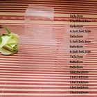 Шкатулка пластиковая, прозрачная, 50 шт., упаковка для демонстрации