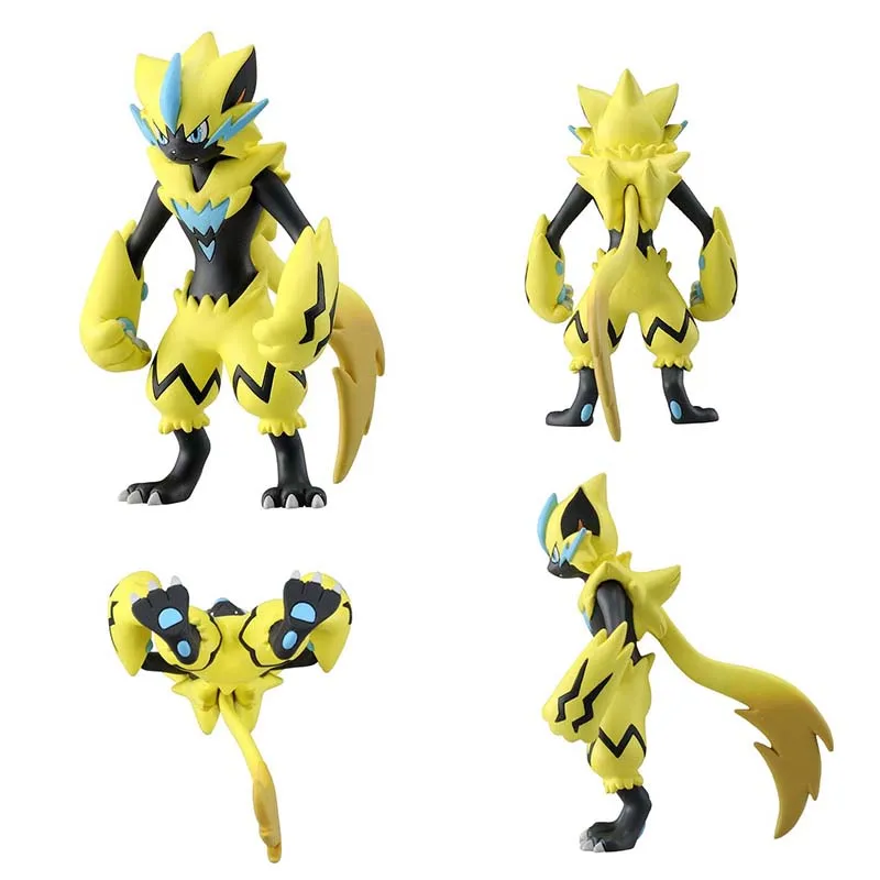 Экшн фигурки Takara Tomy Zeraora куклы игрушки мультфильм Mega аниме Покемон искусственный