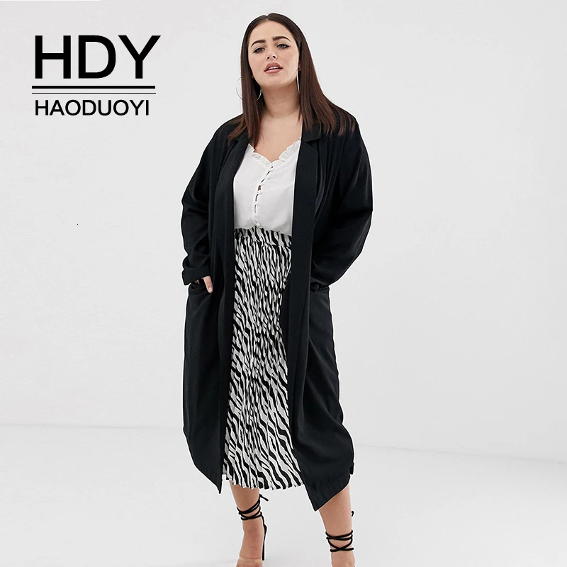 Ветровка с длинным рукавом HDY Haoduoyi повседневный костюм большого размера
