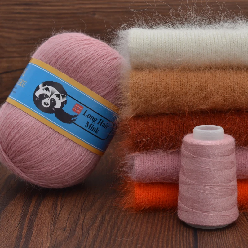 50 + защита от ультрафиолета 20 г удлиненном плюше Норка кашемир пряжа