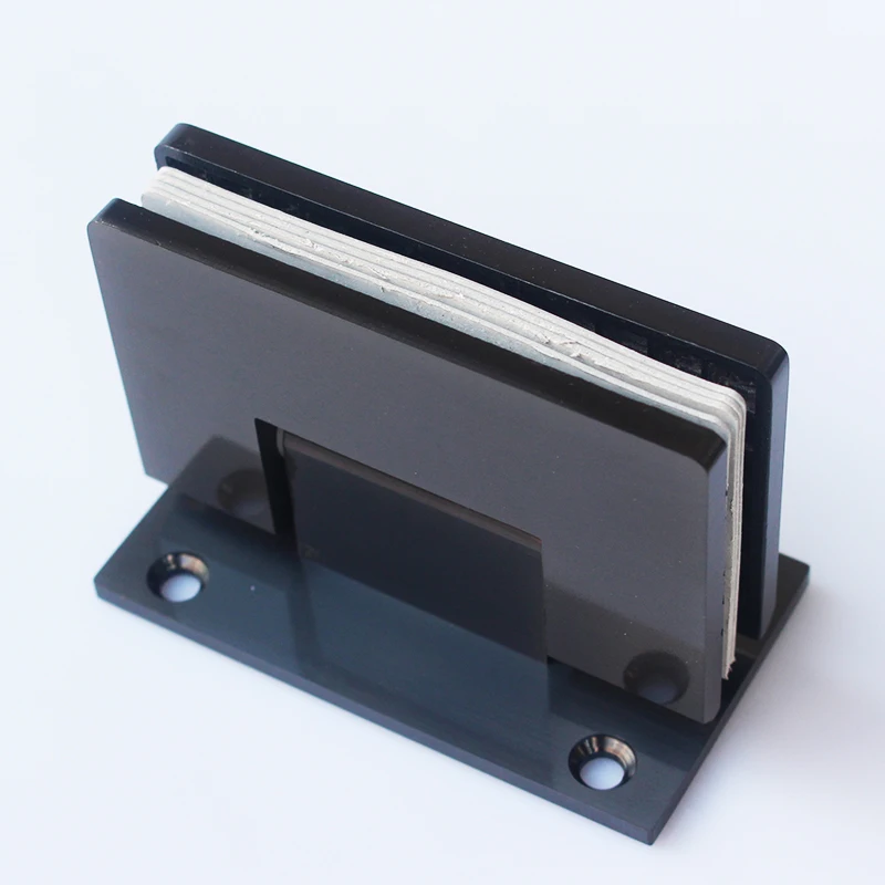 Сэндвич-дверь из нержавеющей стали черная титановая без рамки 90 градусов |