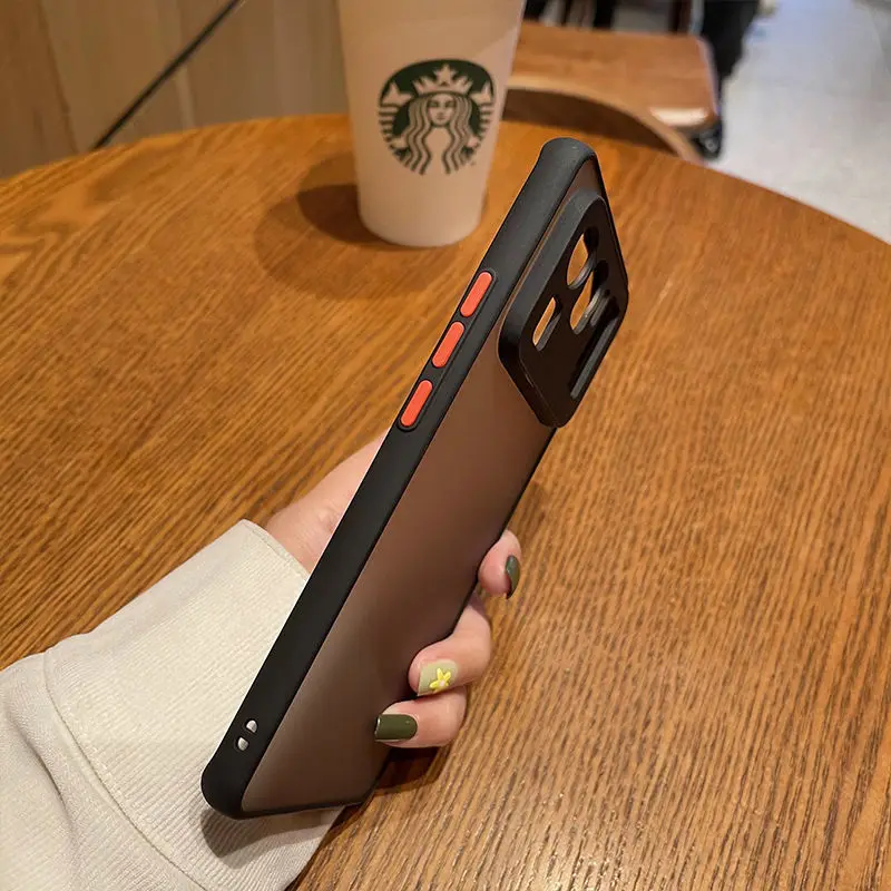 Новый прозрачный чехол с защитой от падения в виде Красной сетки подходит для