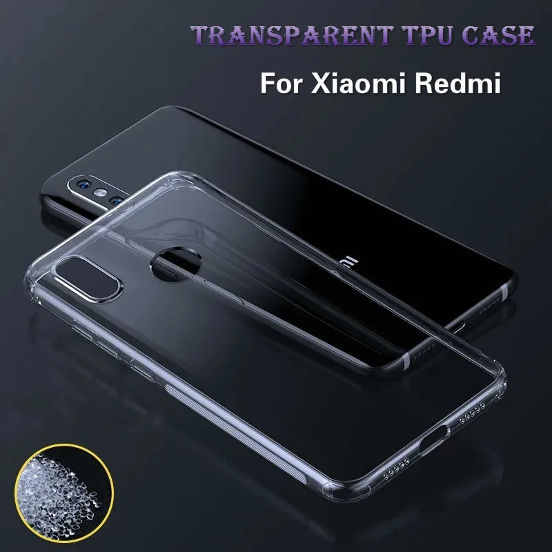 Прозрачный чехол для телефона Xiaomi mi 9 Se 8 8se A2 Lite 6x 5x A1 Max 2 3 Red Примечание iPhone 7 6 Plus 5 iPad
