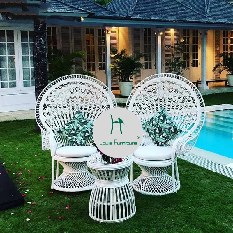 Стул Louis Fashion для гостиной креативный диван ручной работы из ротанга балкона