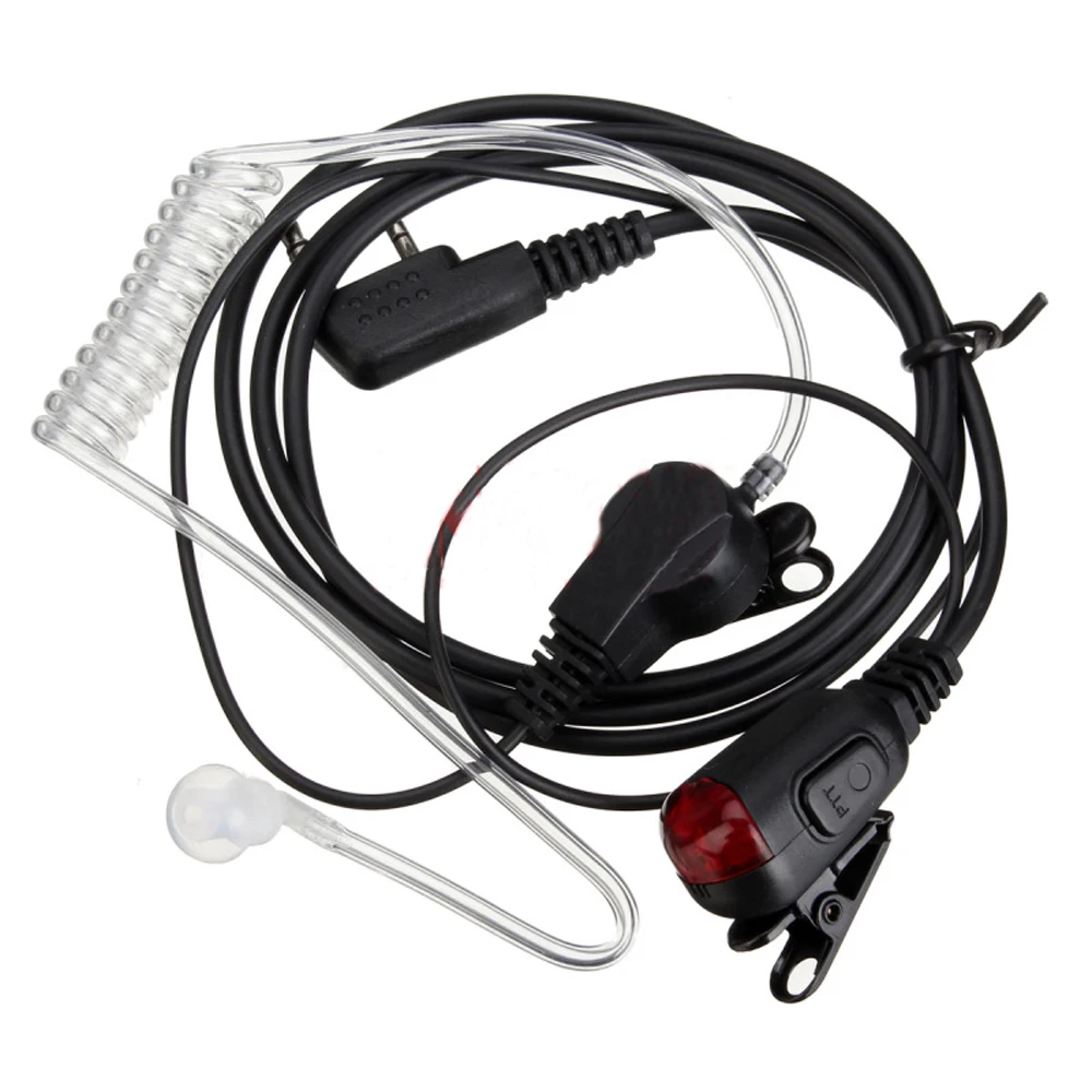 10x Covert Acoustic Tube Earpiece Headset Mic PTT For Kenwood Two Way Radio TK3160 K2107 TK3107 TK-3170 TK-3173 TK-3200 | Мобильные