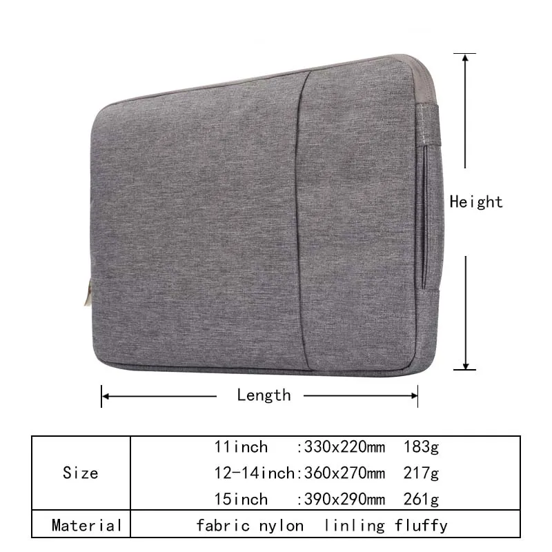 Laptop Sleeve Bag for Huawei MateBook 13 2020/Pro 16.1/X/E/X Pro/15/14/D 15/D 14 /Honor MagicBook Pro/Pro 14/15 Waterproof | Компьютеры и