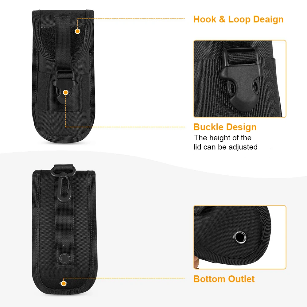 Tactical Molle Glasses Pouch Sunglasses EDC Waist Pack Utility Military Hunting Accessories Organizer Eyeglasses Case Bag