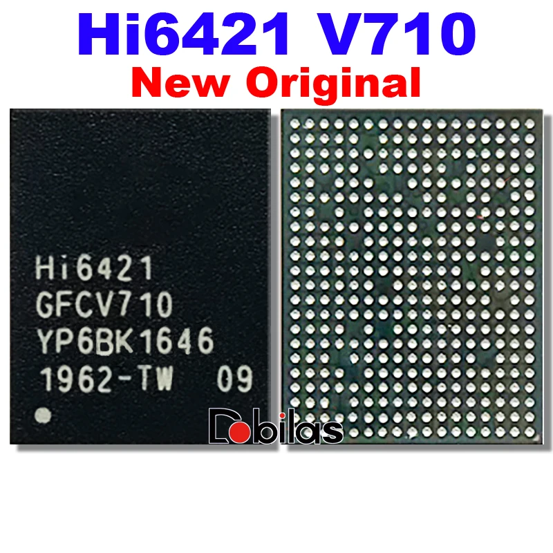 

3Pcs/Lot HI6421 GFCV710 V710 Power IC New Original For Huawei P10 Mate10 Pro PMIC PM IC Integrated Circuits Chip Chipset