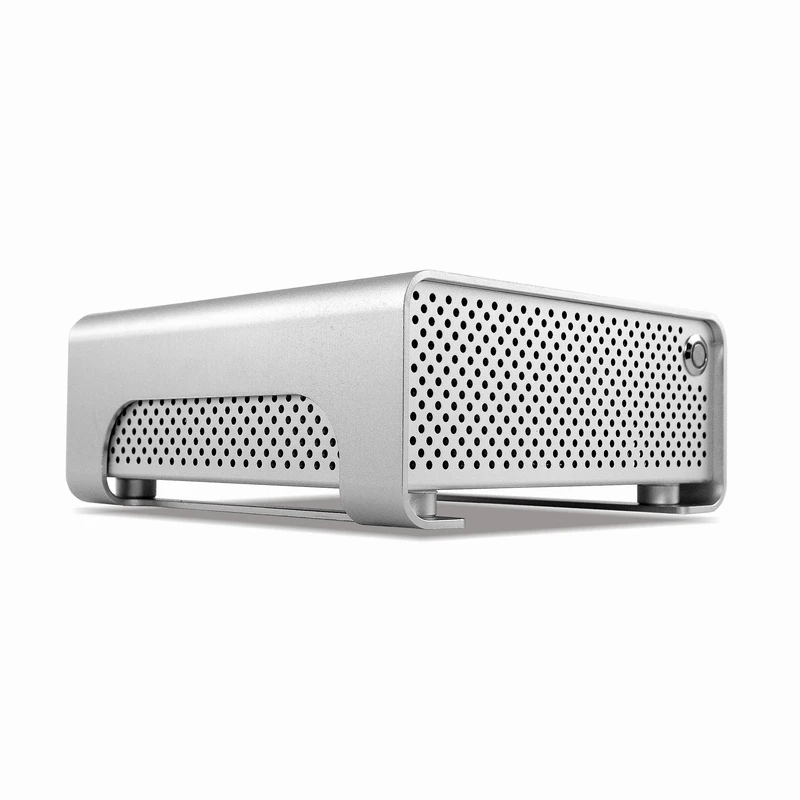 Caixa Metálica Plus Mini Htpc de Alumínio Mini Itx Capa para Computador Gaming pc Desktop com Fonte de Alimentação Pico Psu Torres e estojos p/computador