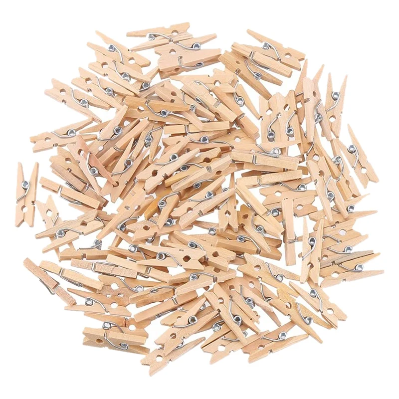 

Акция! Мини-держатель для фотографий из натурального дерева, 100 шт.