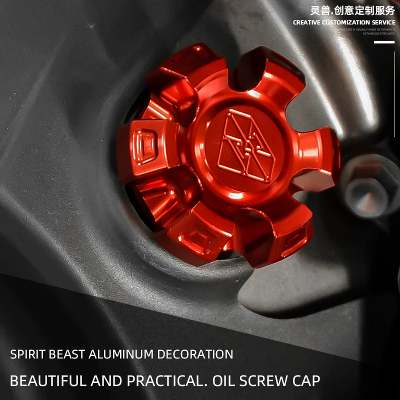 

Spirit Beast Motorcycle Crankcase Cap Engine Oil Cap Screw Filler Cover Engine Oil Plug For Suzuki Honda Kawasaki VOGE Benelli