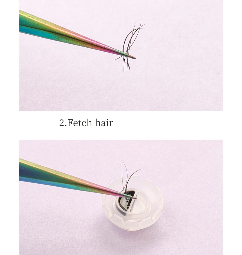 100 Stück Wimpernkleberhalter, Schnellklebungsring für Wimpernverlängerung, Einweg-Tattoo-Ring – Detail 6