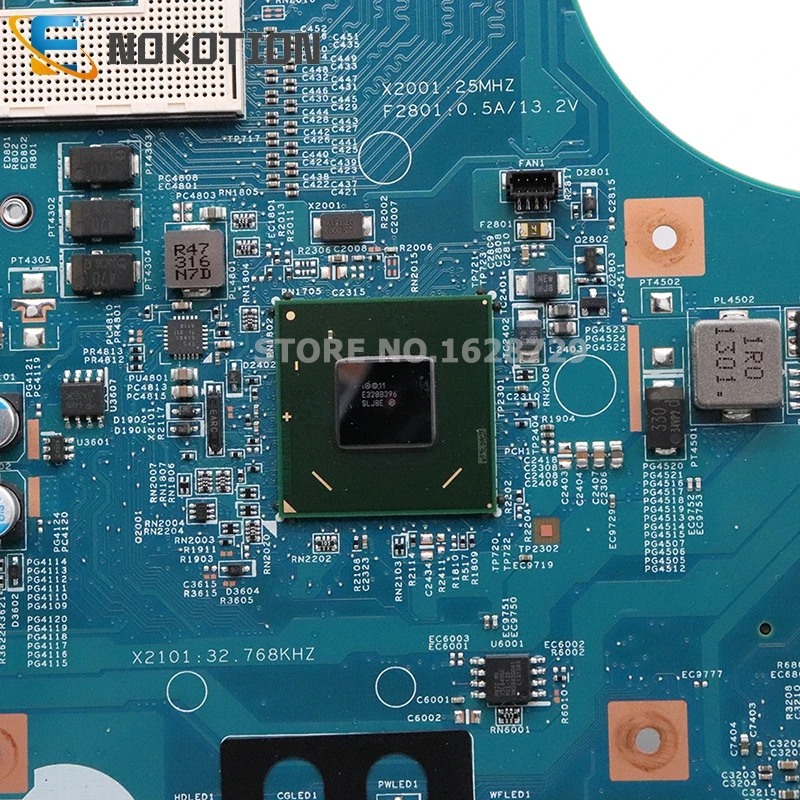 NOKOTION A1892051A 48.4MR10.021 MBX-267 основная плата для sony SVE17 SVE1711 Материнская плата ноутбука HM76 DDR3 HD7600M GPU