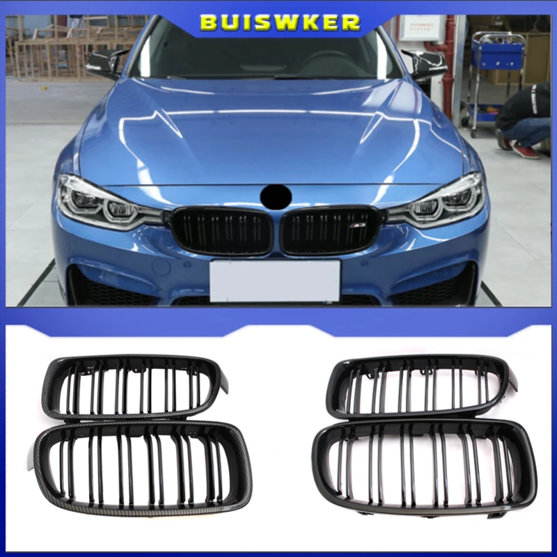 Решетки для радиатора BMW 3 Series F30 F31 F35 2012 2017 1 пара|Гоночные решетки| |