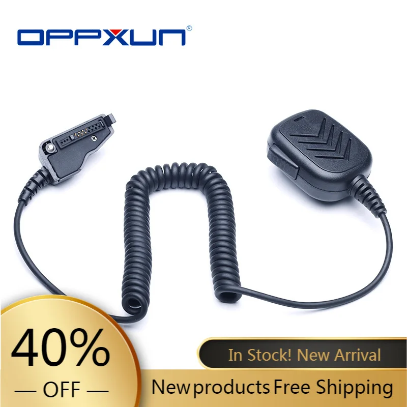 

2021 Hot Sale OPPXUN Hand Microphone Mic Radio Speaker for Kenwood TK380 TK280 TK2140 TK385 TK3140 TK3185 TK480 Walkie Talkie