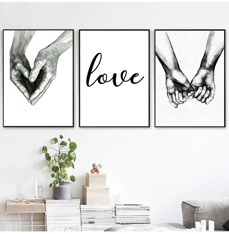 

Декорации настенные в скандинавском стиле, домашние постеры и принты для гостиной