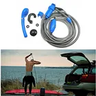 Мойка для автомобиля DC 12V Кемпинг Душ машина для душа набор Электрический насос с распылителем для активного отдыха на природе для путешествий для домашних животных человек душ CE