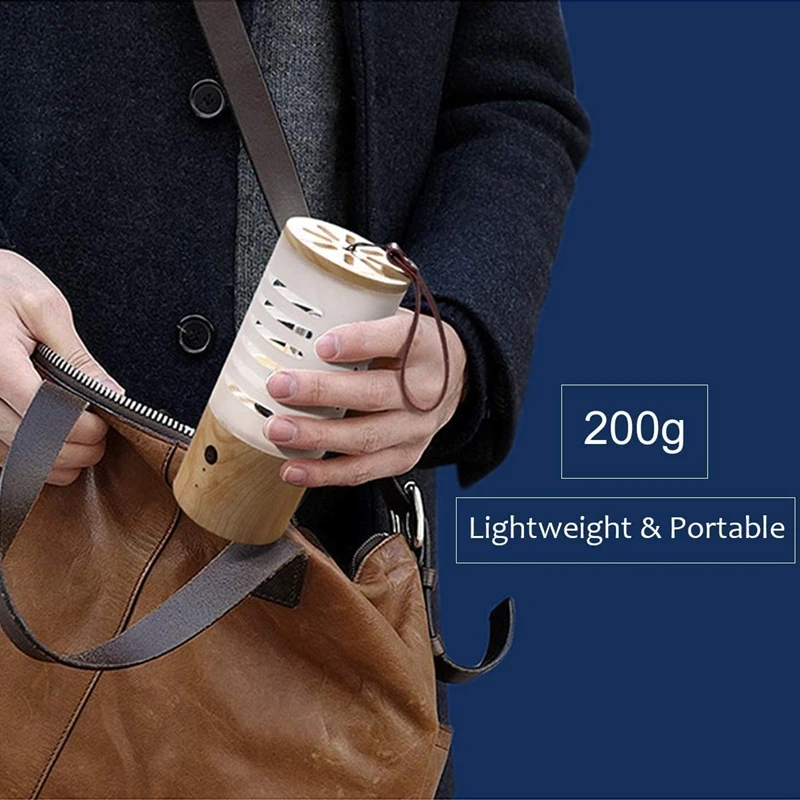 

UV Light Modern Fashion Portable UVC Germicidal Ozone Lamp Disinfection 99% Rate, 70 x 70 x 165mm