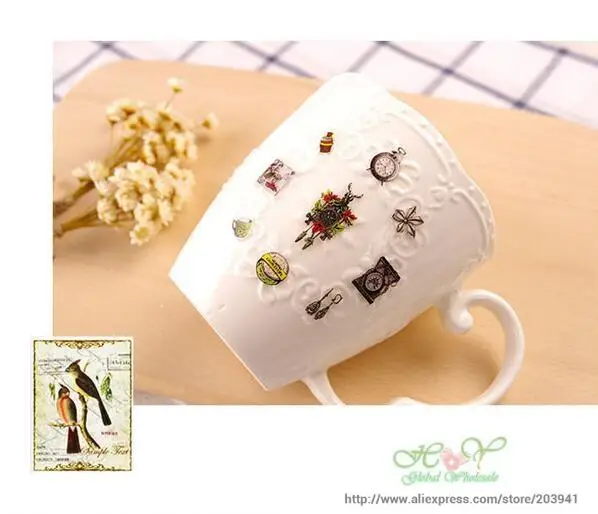 1 лист/pach винтажный Европейский Стиль Набор стикеров/Студенческая декоративная