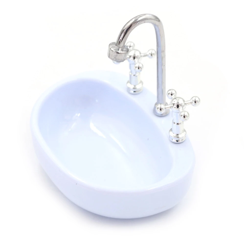 Миниатюрная мебель для кукольного домика модель унитаза ванной комнаты