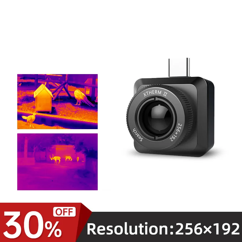 

InfiRay Mini Mobile Phone Infrared Thermal Imager 256×192 Resolution Type C Outdoor Search HD Night Vision Camera T2-Search
