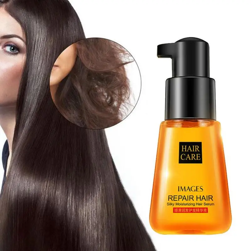 

Image 70ml Repair Hair Essential Oil For Frizzy Dry Hair Keratin Repair Hair Care Scalp Treatments Oil Silky Moisturizing Serum