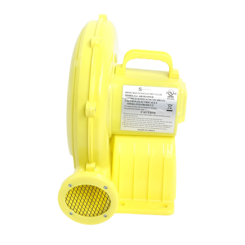 

Air Blower 110V-120V 60Hz 4.2A 480/680W PE for Bounce Houses Water Slides Inflatables PI669