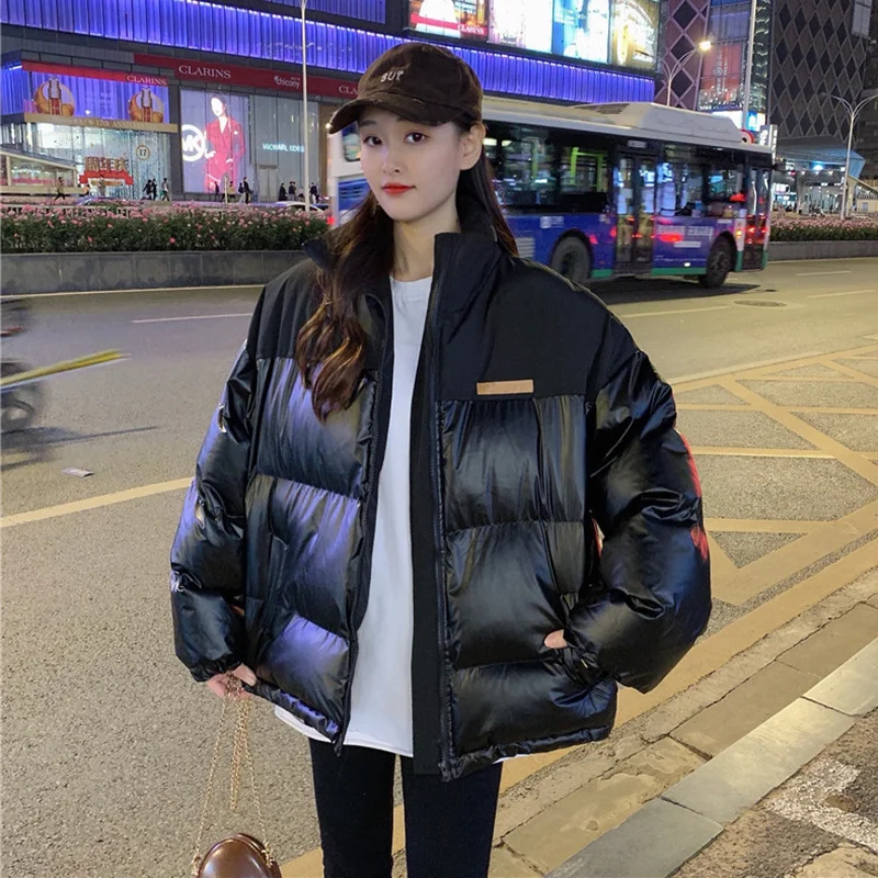 Осеннее пальто в Корейском стиле 2021 новая модная одежда с хлопковой подкладкой и