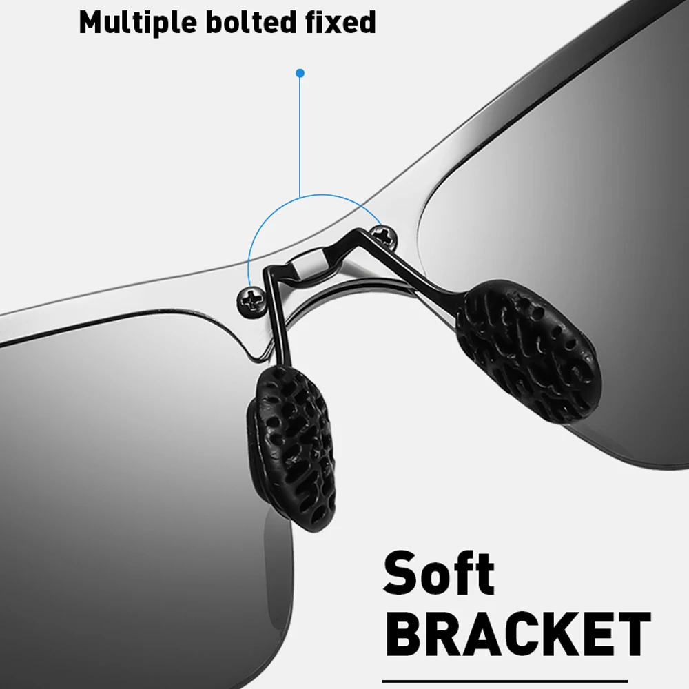 Солнцезащитные очки MUSELIFE мужские фотохромные поляризационные хамелеоны для