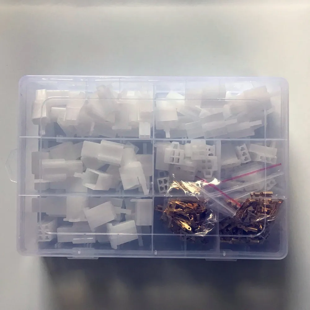 310 шт. автомобильный клеммный разъем 2 8 мм гнездовой корпус 2P 3 4 6P для лодок