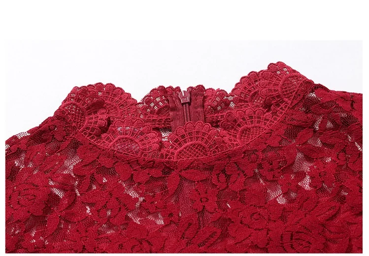 Элегантные женские Рождественские Длинные Макси платья кружева для вечеринки