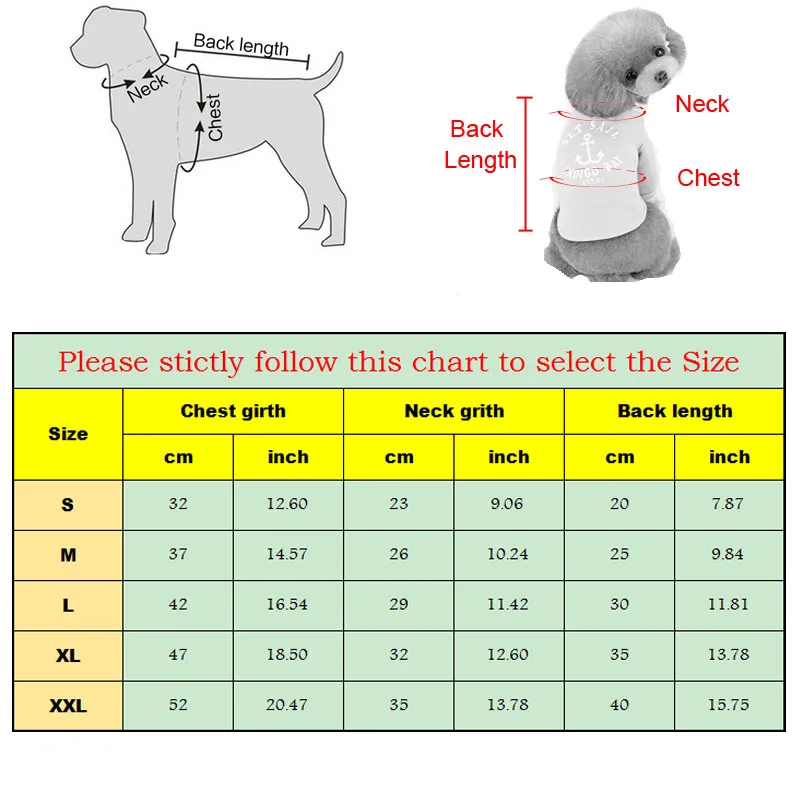 S XXL классическая одежда для собак из 100% хлопка хлопковая толстовка пальто