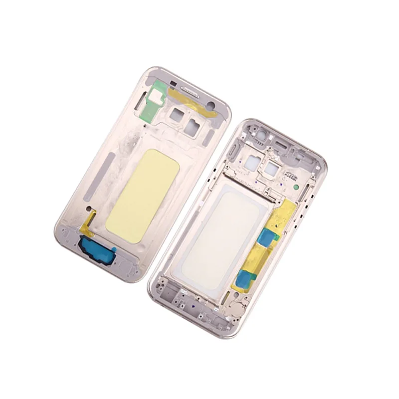 Для samsung Galasy A5 A7 A320 A520 A720 A320f A520f A720f задняя панель корпуса Батарея Стекло крышка объектива с Стикеры