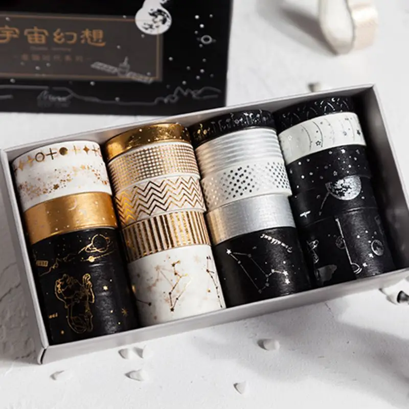 

20 Rolls/box Washi Tape DIY Decorative Scrapbooking Paper Adhesive Sticker Craft Stationery Planner
