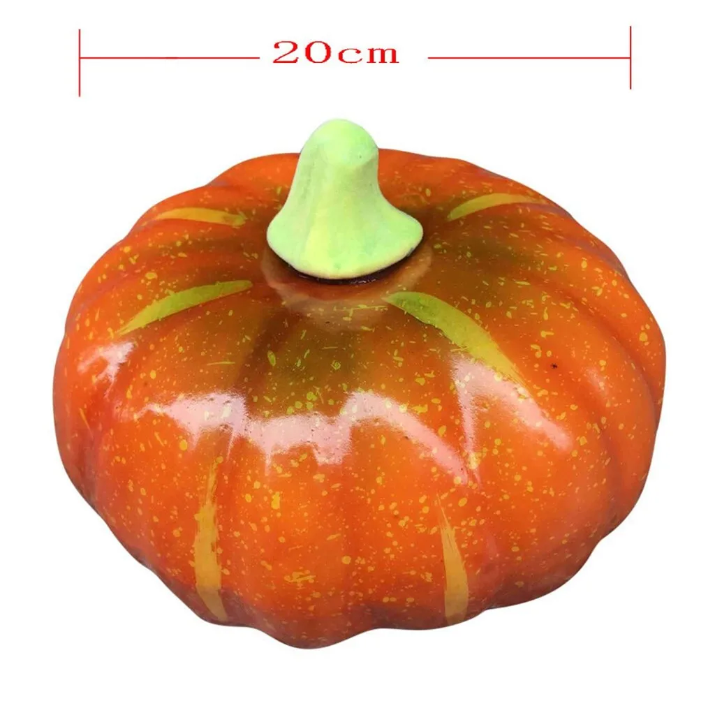 

Fake Vegetable Simulation Fake Lifelike Props Halloween Artificial Pumpkin Diy Craft Garden Home Birthday Party Wedding Decor