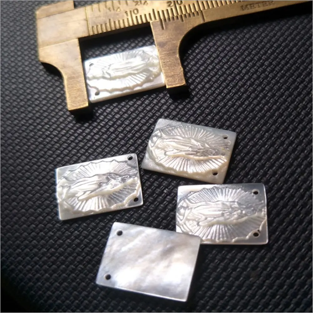 Ракушки из натуральной перламутровой матери 15 шт./лот для украшений сделай сам |