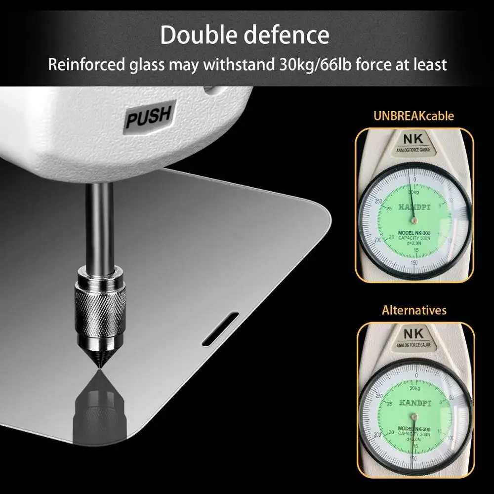 Протектор экрана телефона Xs/X/6 двойная защита серии Премиум Закаленное стекло